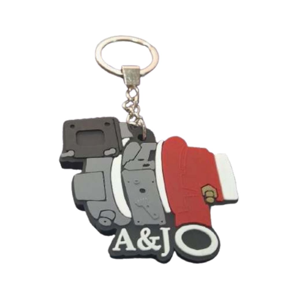 Custom 3D Rubber Keychains - Free Design Proof & Quotesx