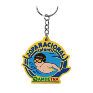 Custom 3D Rubber Keychains - Order Online