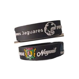 Custom Swirl Silicone Wristbands