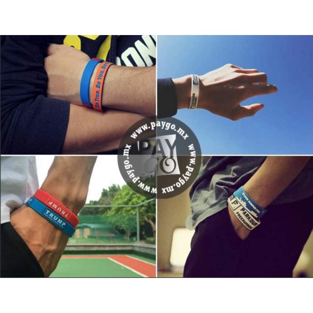 Custom Swirl Silicone Wristbands - Imagen 2