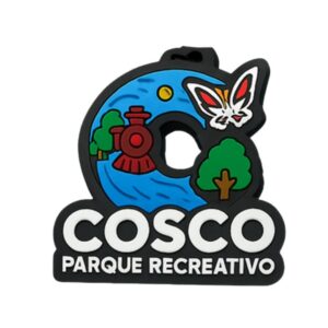 Custom 3D Rubber Keychains - Free Design Proof & Quote