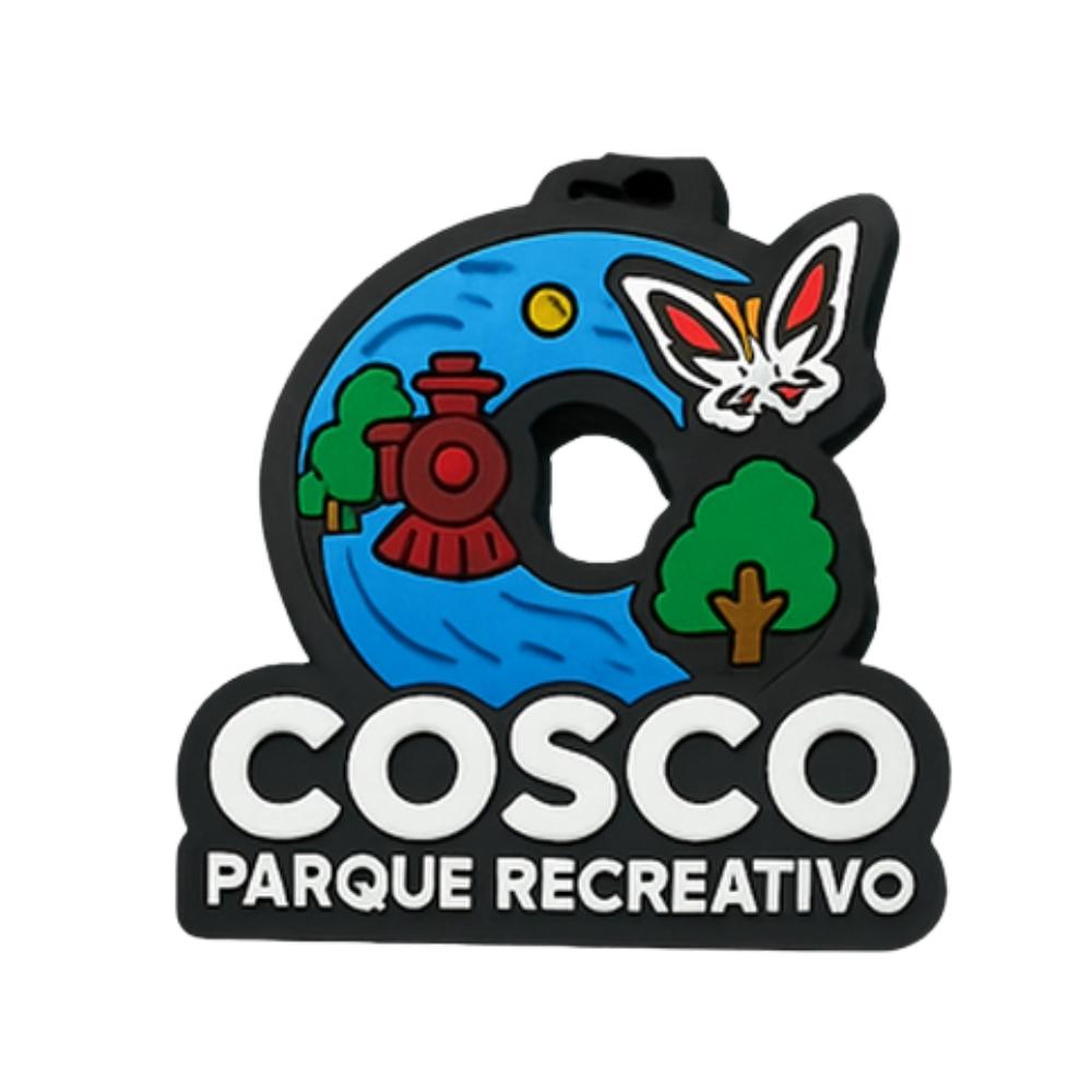 Custom 3D Rubber Keychains - Free Design Proof & Quote