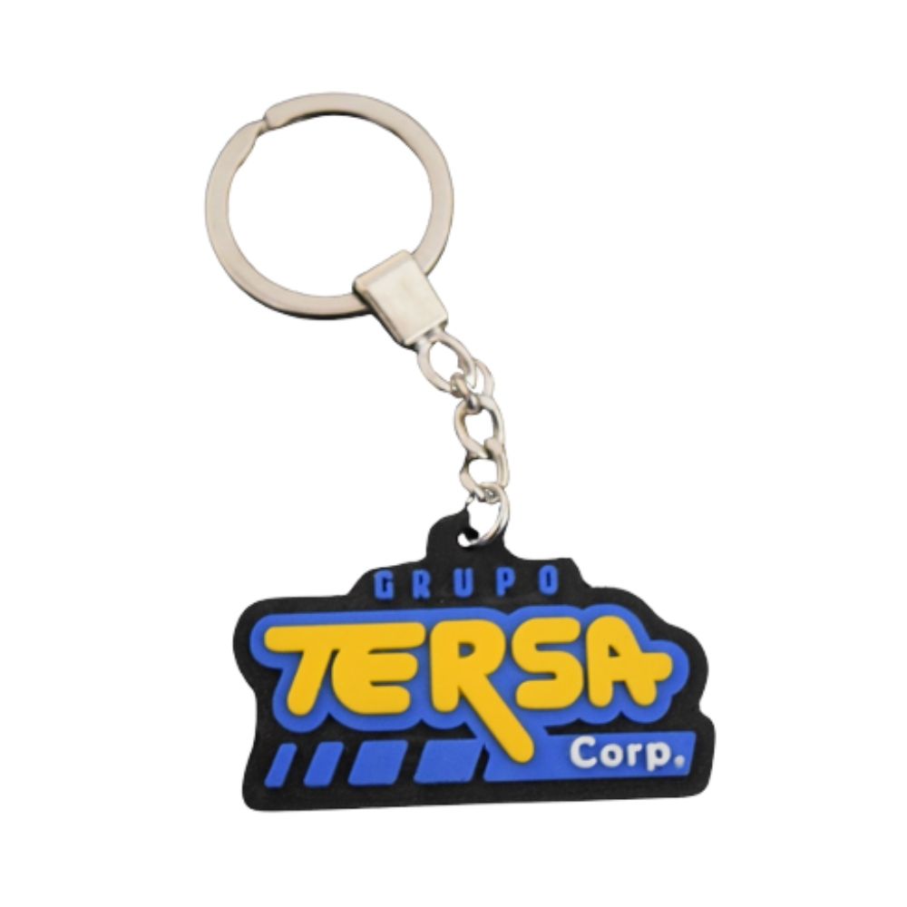 Custom 3D Rubber Keychains - Free Design Proof & Quote