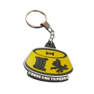Custom 3D Rubber Keychains - Free Design Proof & Quote