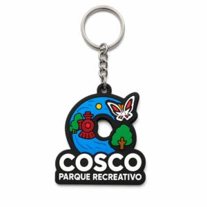 Custom 3D Rubber Keychains - Free Design Proof & Quote