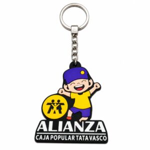 Custom 3D Rubber Keychains - Free Design Proof & Quote